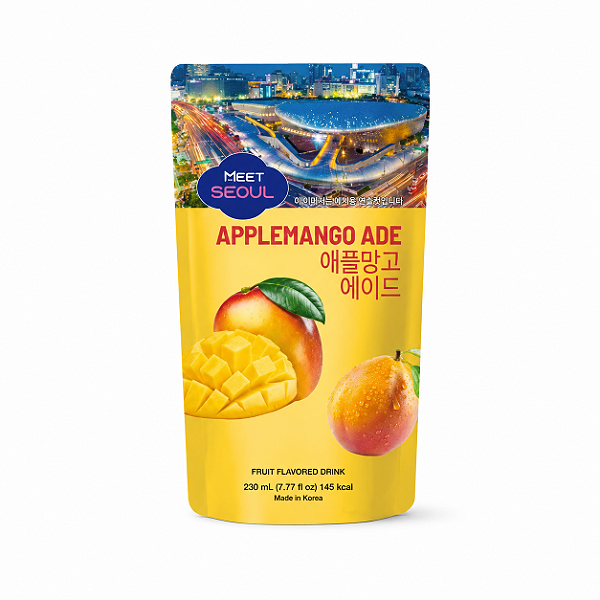 Refresco Coreano Seoul Sachê Sabor Manga 230ml