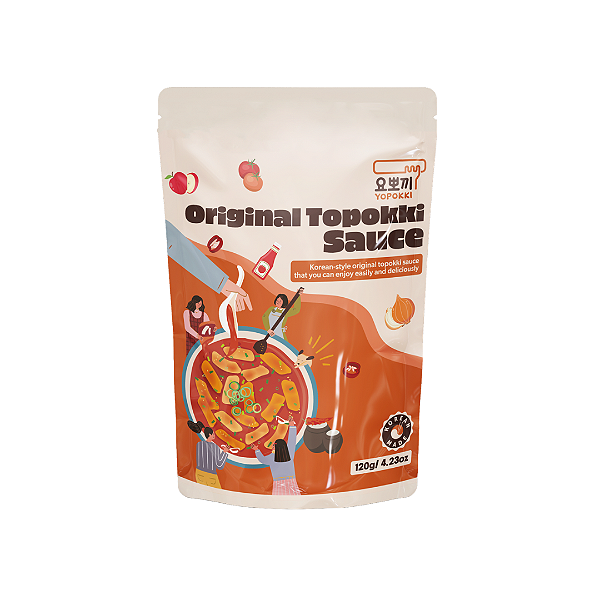 Molho Picante Pronto Para Topokki Yopokki 120g