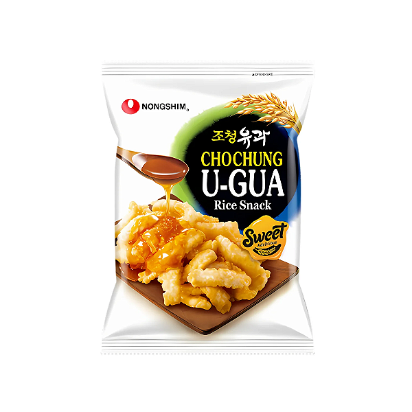 Salgadinho U-Gwa Rice Crunch Nongshim 80g