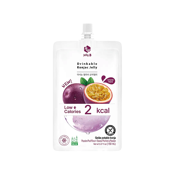 Refresco Jelly Drinkable Konjac Sabor Maracujá 150ml