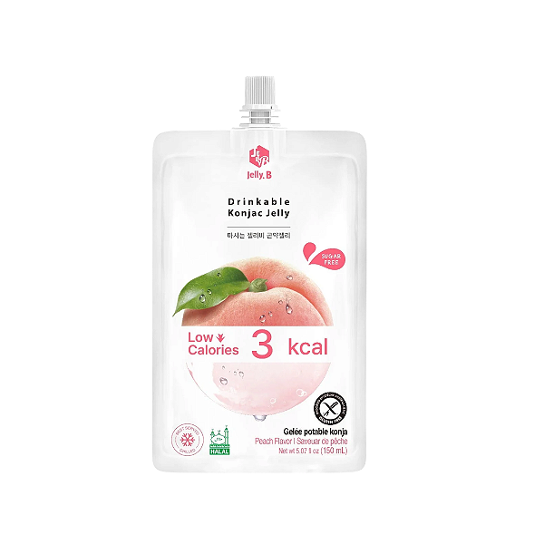 Refresco Jelly Drinkable Konjac Sabor Pêssego 150ml