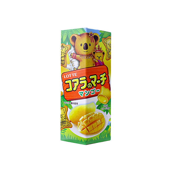 Biscoito Koala's March Sabor Manga Lotte 37g