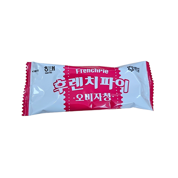 Biscoito Coreano French Pie Sabor Morango Unitário