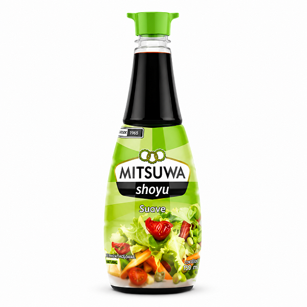 Molho de Soja Shoyu Suave Mitsuwa 900ml