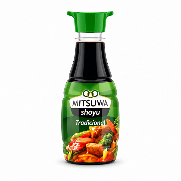 Molho de Soja Shoyu Tradicional Mitsuwa 250ml