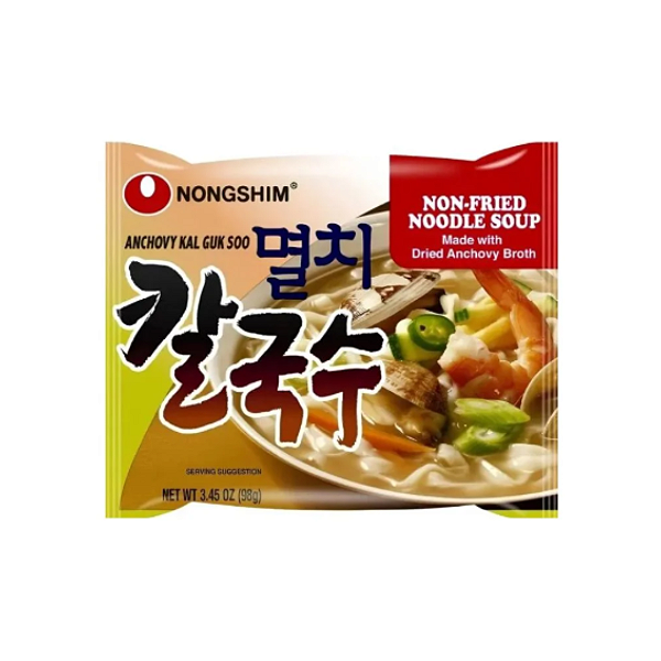 Lamen Coreano Kalguksu Anchova Nongshin 98g