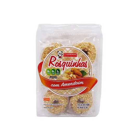 Rosquinha Com Amendoim Pote Sapporo 150g