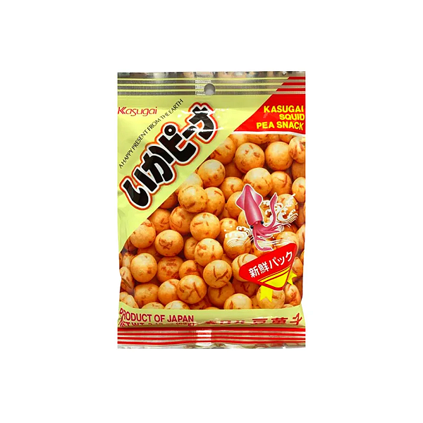 Snack Sabor Lula Com Amendoim Kasugai Ika Peanuts 62g