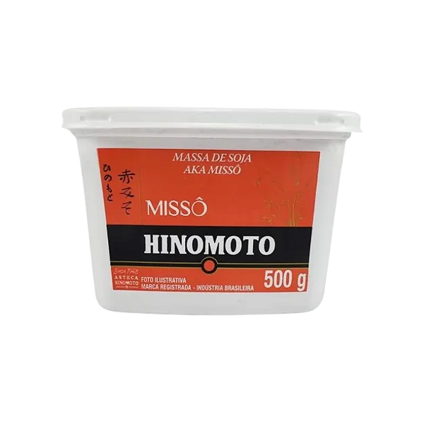 Massa De Soja Fermentada Aka Missô Hinomoto Pasta Japonesa 500g