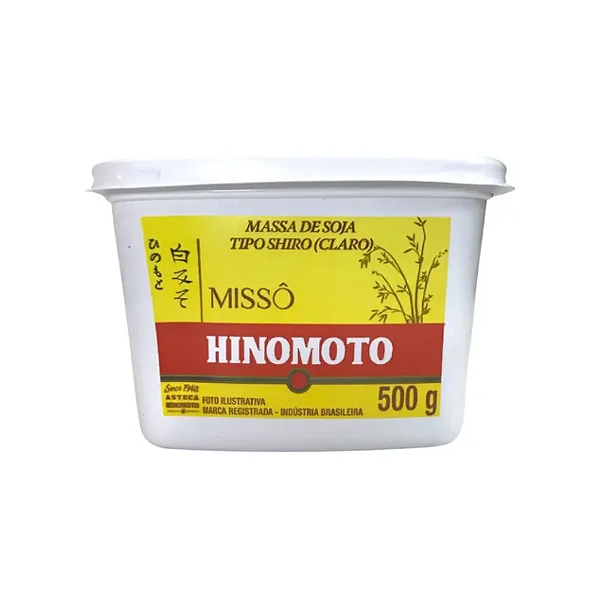 Massa De Soja Fermentada Missô Tipo Shiro Pasta Japonesa Hinomoto 500g