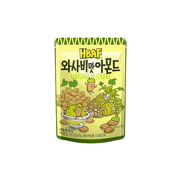 Snack Wasabi Almond HBAF 40g