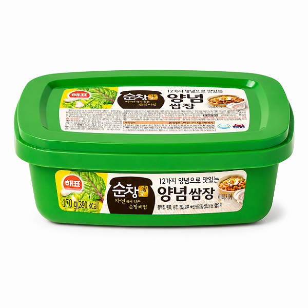 Pasta de Soja Coreana Temperada Samjang Sajo 170g