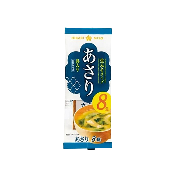 PASTA DE SOJA INSTANTANEA SABOR VONGOLE ASARI 16G X 8P