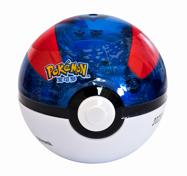 Pokébola Surpresa Brinquedo Pokémon Miniatura Importado Azul