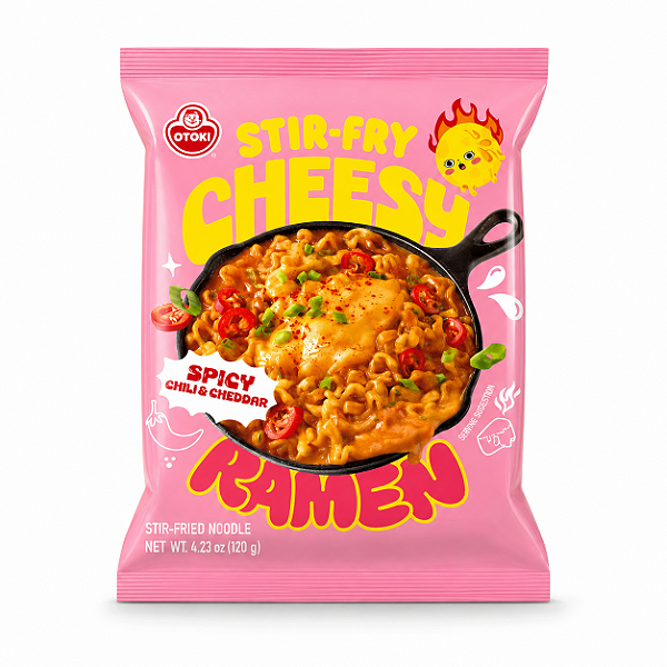 Lamen Coreano Ottogi Queijo Picante Cheddar 120g