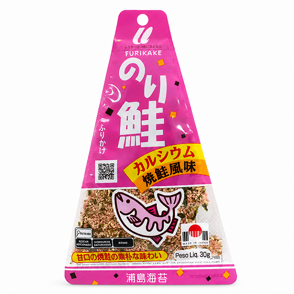 Furikake Japonês Nori Sake 30g Tempero para Arroz