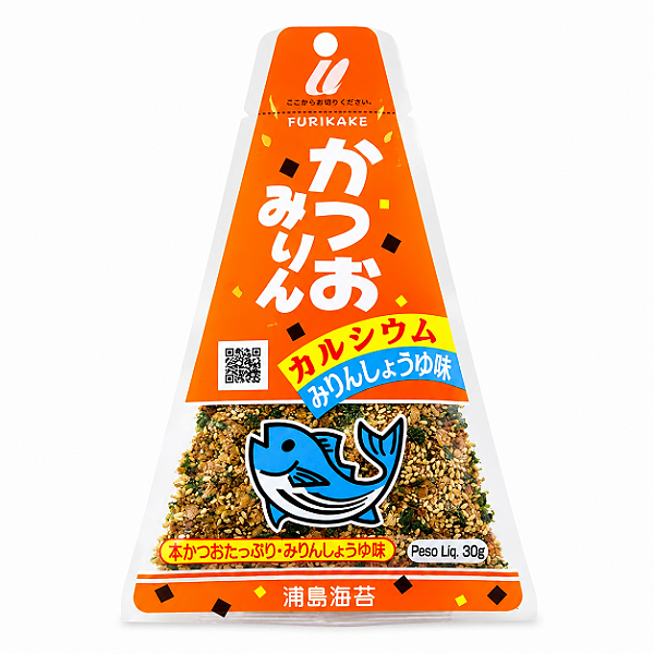 Furikake Japonês Katsuomirin 30g Tempero para Arroz