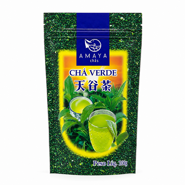 Chá Verde Amaya em Folhas 100g Nacional