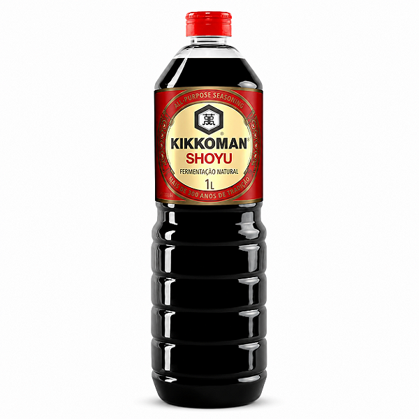 Molho de Soja Shoyu Kikkoman Fermentação Natural 1L