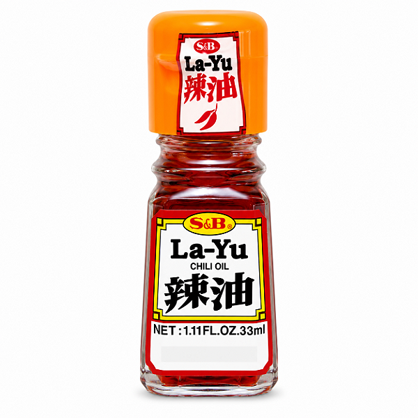 Layu Óleo de Gergelim com Pimenta Chili S&B 33ml La-Yu Japonês