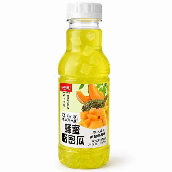 Bebida de Melão com Mel e Nata de Coco 450ml