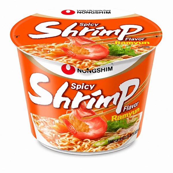 Lamen Coreano Big Bowl Camarão Picante Nongshim 115g