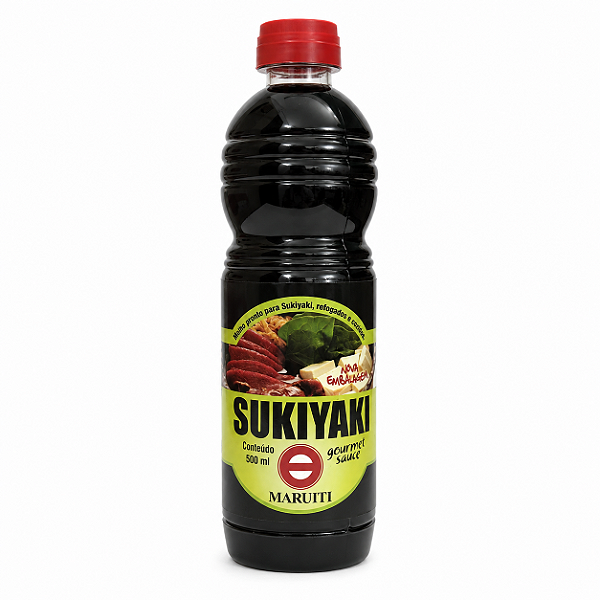 Molho Sukiyaki Maruiti 500ml para Culinária Japonesa