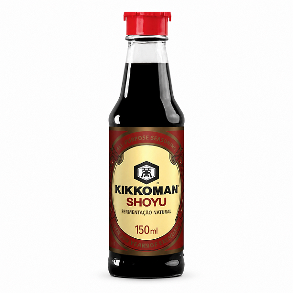 Molho Shoyu Kikkoman KKB 150ml Fermentação Natural