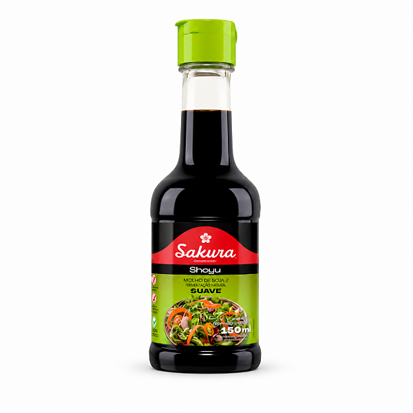 Molho Shoyu Suave Sakura 150ml