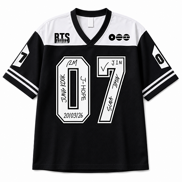 Camiseta Inspirada BTS World Tour Arirang Preta | Pré-venda