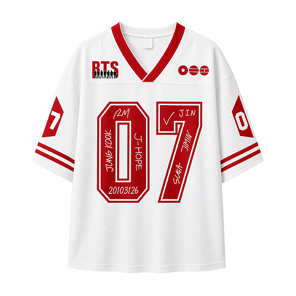 Camiseta Inspirada BTS World Tour Arirang Branca | Pré-venda