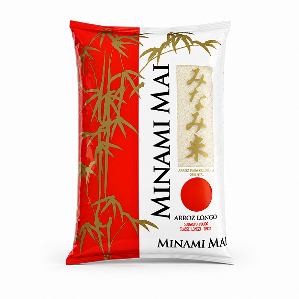 Arroz Azuma Minamimai Grão Longo Tipo 1 5kg