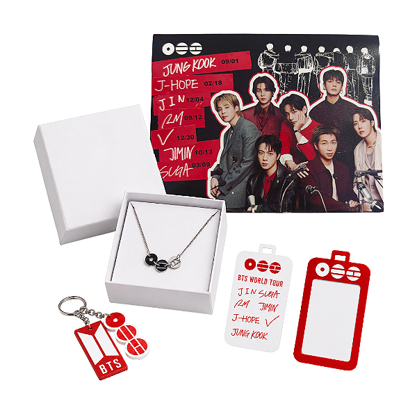 Kit Acessórios Inspirado BTS WORLD TOUR ARIRANG para ARMY