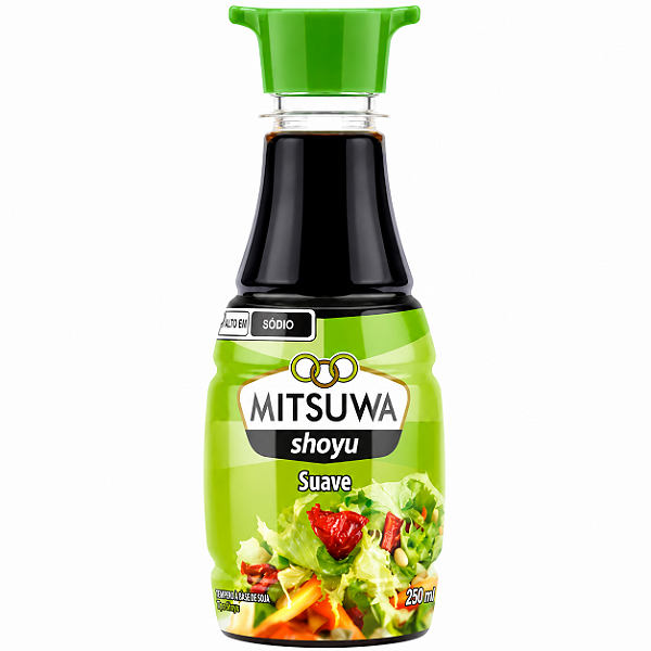 Molho de Soja Shoyu Suave Mitsuwa 250ml