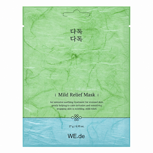 Máscara Facial Coreana Refrescante WE.DE Mild Relief Mask 27g