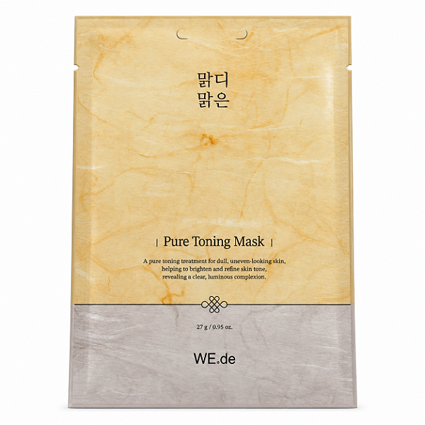 Máscara Facial Coreana Tonificante WE.DE Pure Toning Mask 27g
