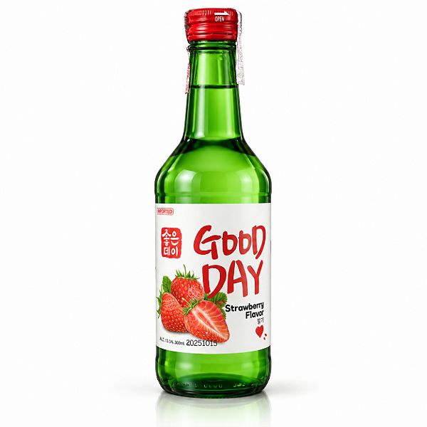 SOJU GOOD DAY SABOR MORANGO 360ML