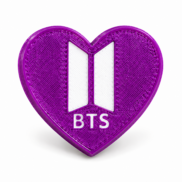 Ímã Coração BTS