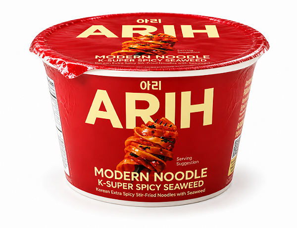 Lamen Coreano Bowl BTS ARIH K-Super Spicy Seaweed 125g