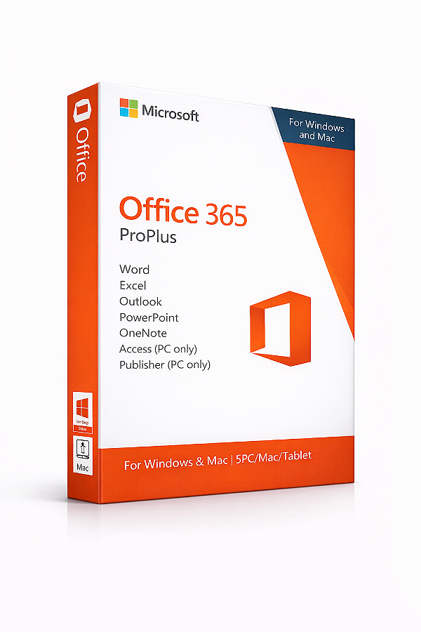 Microsoft 365 – Login para 5 Disp. - Sem OneDrive (Pc, Ultimas 3 versões do Mac, Android Ou Ios) + Nota Fiscal