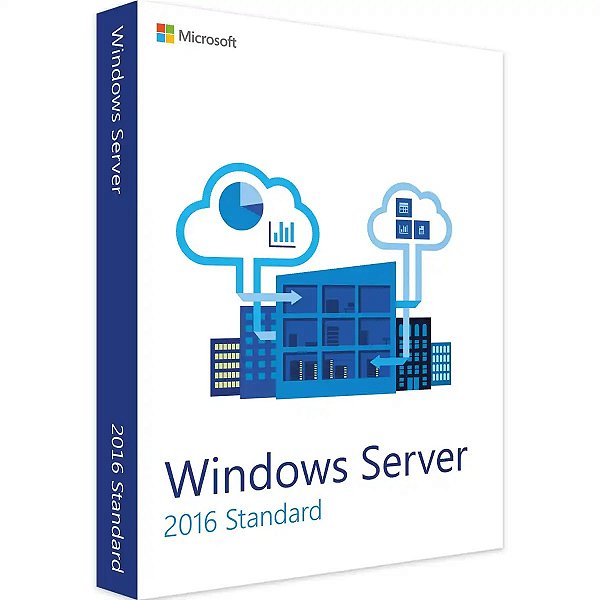 WINDOWS SERVER 2016 STANDARD – LICENÇA VITALÍCIA + NOTA FISCAL - ENVIO IMEDIATO