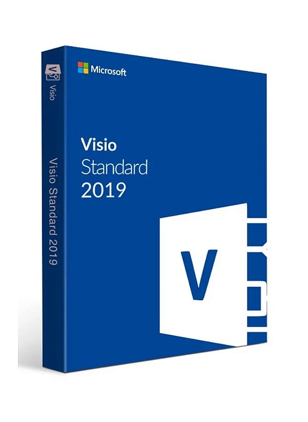 Visio 2019 Standard – Licença Vitalícia – Versão 32/64 bits + Nota Fiscal