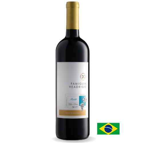 Merlot - 2021 - Famiglia Veadrigo - Brasil