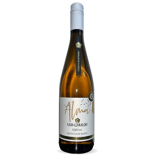 Vinho Branco Sauvignon Blanc Alma - Casa Geraldo - 750ml