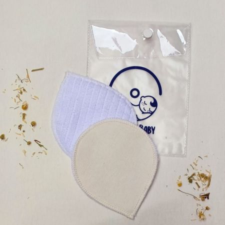 Absorvente para Seios IMPERMEÁVEIS Ecológicos FLUXO LEVE 2 CAMADAS DE ABSORÇÃO