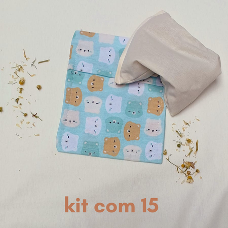 ATACADO- Almofada Aromáticas para Cólicas e Vacinas  kit com 15  unidades