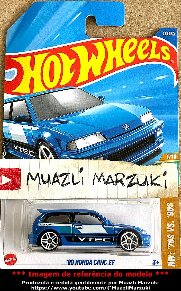 90 Honda Civic EF - HYW81 | Linha Básica 2025 - 028/250
