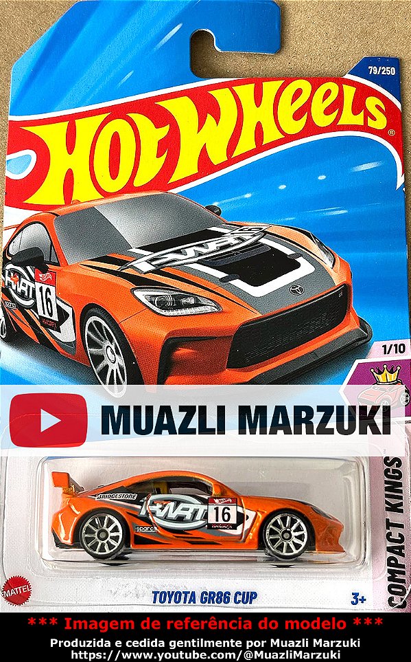 Toyota GR86 Cup - HYX23 | Linha Básica 2025 - Nº 079/250