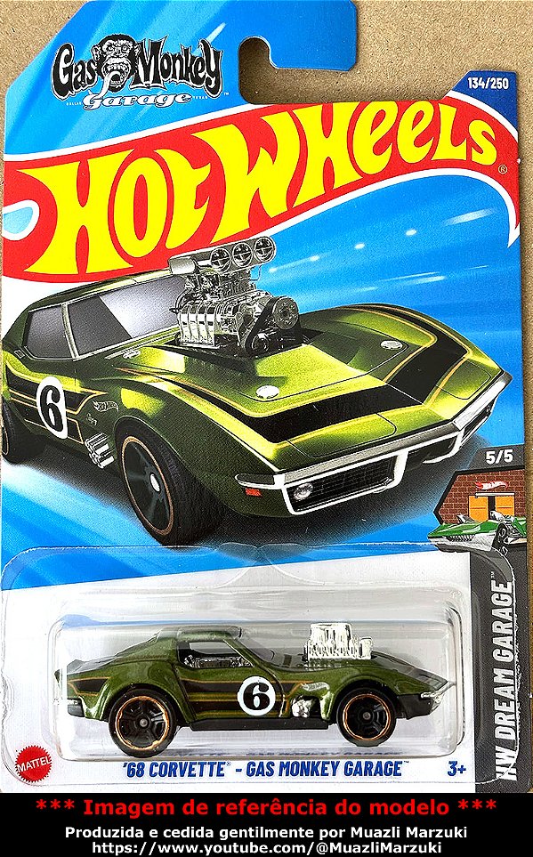 68 Corvette - Gas Monkey Garage - HYY74 | Linha Básica 2025 - Nº 134/250