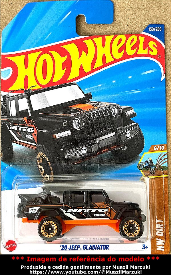 '20 Jeep Gladiator - HYY71 | Linha Básica 2025 - Nº 130/250